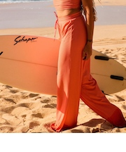 【オンラインストア・直営店限定】Roxy RISE & VIBE RIB WIDE LEG ウィメンズ ウェア