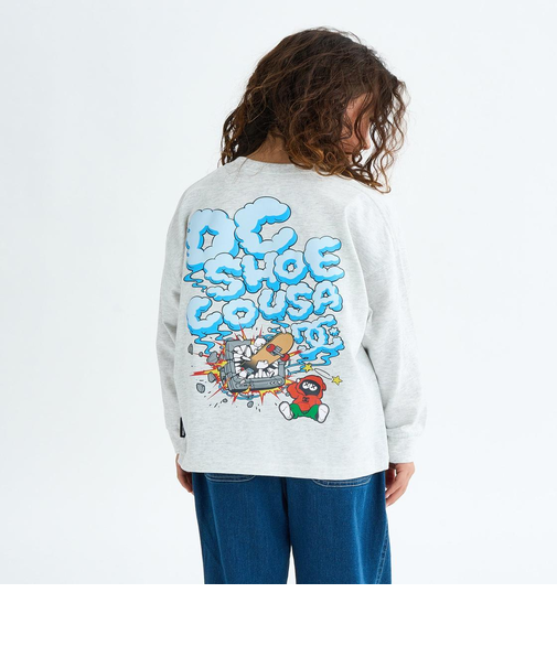 【DC ディーシー公式通販】ディーシー （DC SHOES）DC Shoes 25 KD CLASH DECK LS 長袖Tシャツ キッズ