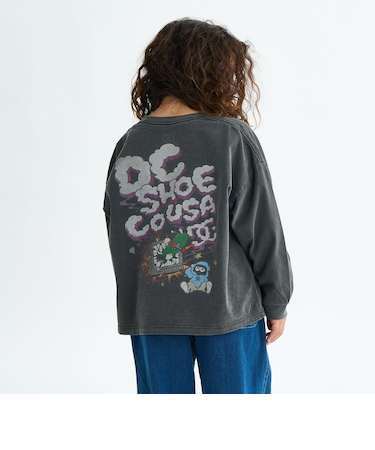 【DC ディーシー公式通販】ディーシー （DC SHOES）DC Shoes 25 KD CLASH DECK LS 長袖Tシャツ キッズ