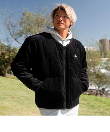 Quiksilver COLD WIND CARDIGAN ジャケット アウター 撥水 メンズ