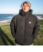 Quiksilver STRONG WIND DOWN JACKET ダウンジャケット アウター メンズ