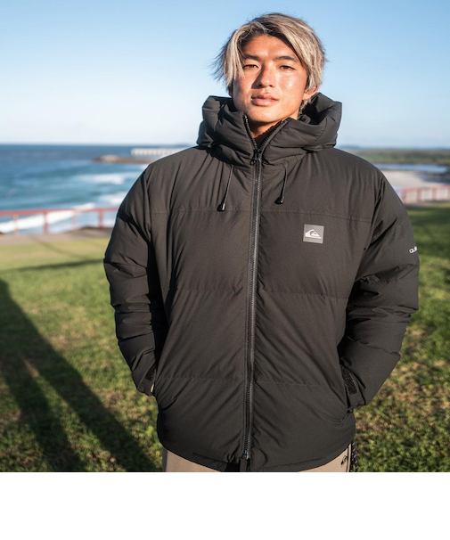 Quiksilver STRONG WIND DOWN JACKET ダウンジャケット アウター メンズ