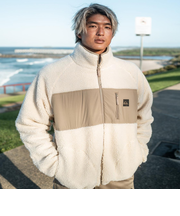 Quiksilver BOA JACKET ジャケット アウター ボア 撥水 メンズ
