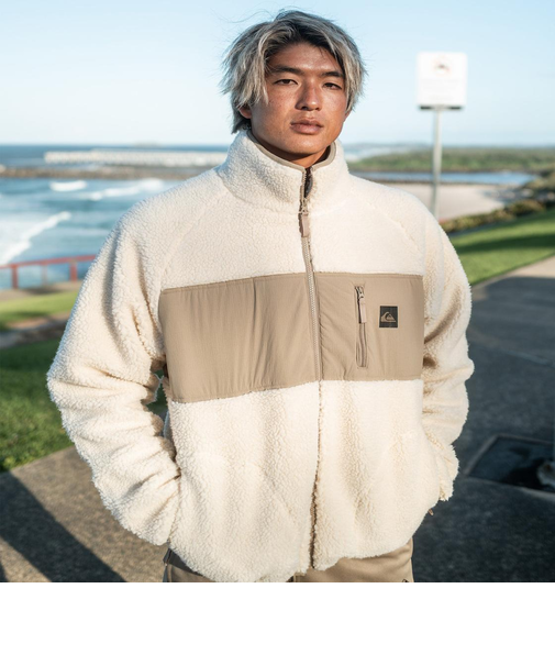 Quiksilver BOA JACKET ジャケット アウター ボア 撥水 メンズ