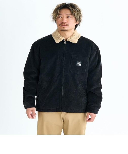 Quiksilver DNA SHERPA HARRINGTON JACKET ジャケット アウター ボア メンズ