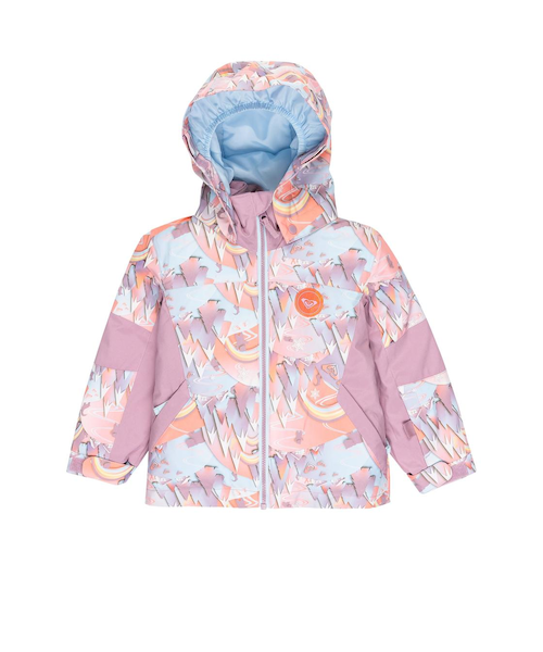 ROXY キッズ SNOWY TALE JK スノージャケット グローブホルダー