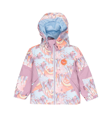 ROXY キッズ SNOWY TALE JK スノージャケット グローブホルダー付き 撥水・防水・透湿・保温【25-26SNOWモデル】