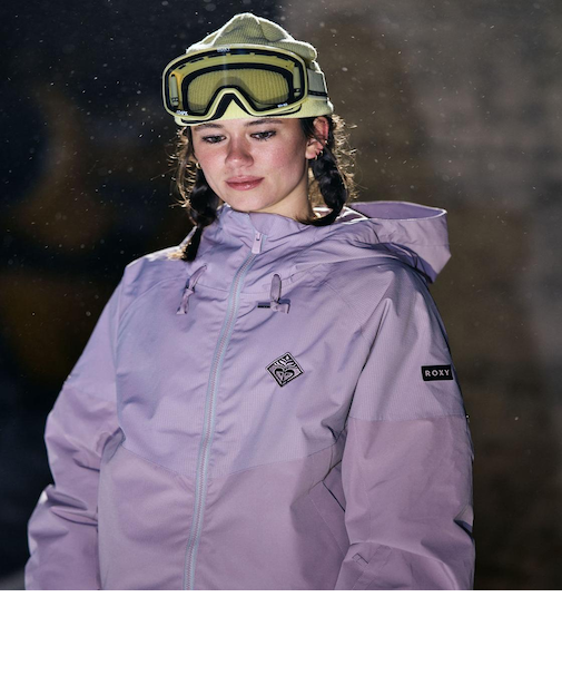 ROXY ウィメンズ CROSS CONTOUR JK スノージャケット ラグランスリーブ リラックスフィット【25-26SNOWモデル】