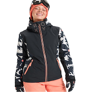 ROXY ウィメンズ FREE JET JK スノージャケット スリムフィット 保湿 【25-26SNOWモデル】