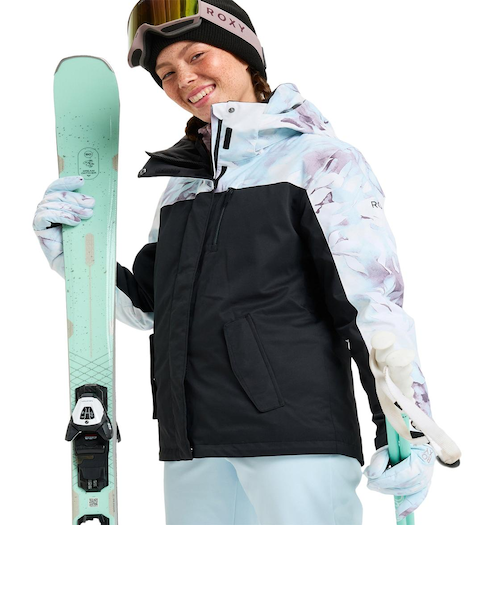 ROXY JETTY ジャケット マルチカラー Roxy Jetty Multi 10K Snowboard Jacket | Zumiez