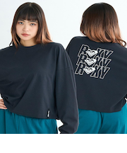 Roxy Fitness TRIPLE HEARTS L/S TEE ウィメンズ フィットネス 長袖Tシャツ 速乾・UVカット<2025FW SPORTS>
