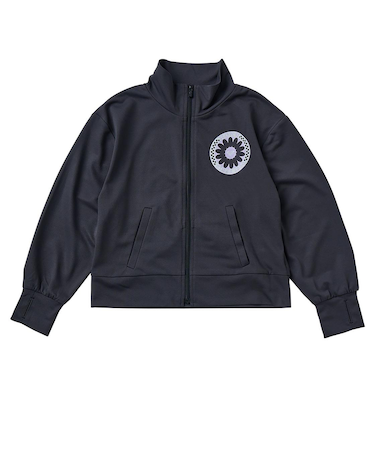 【OUTLET】Roxy MINI WILD FLOWER ZIP キッズ ジップ付きラッシュガード 近赤外線 スキンケアラッシュガード