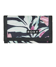 Roxy SMALL BEACH ウィメンズ 三つ折り財布 ミニ財布 トロピカル柄 <2025FW HEART WAVE>  <25FWグローバル展開アイテム>