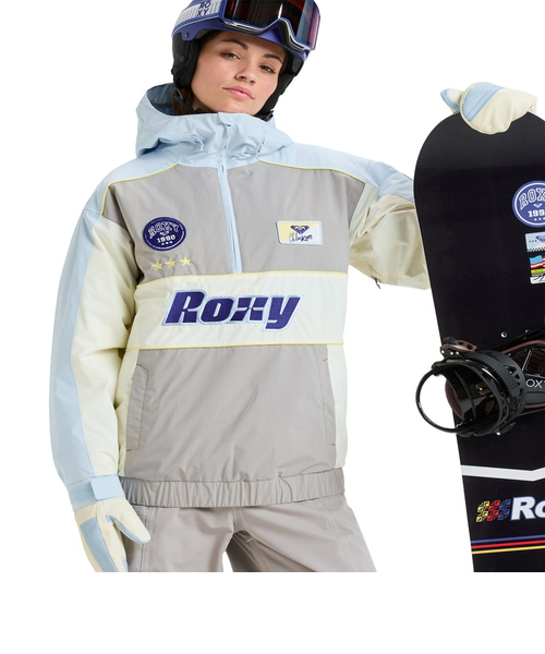 ROXY CHLOE KIM ANORAK JK 女性用 スノーボードジャケット OUTLET】【RELAXED FIT】10K Roxy CHLOE KIM ANORAK JK スノー