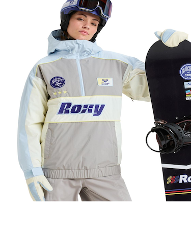 ROXY ウィメンズ CHLOE KIM ANORAK JK スノージャケット クロエ・キムシグネチャー 【25-26SNOWモデル】