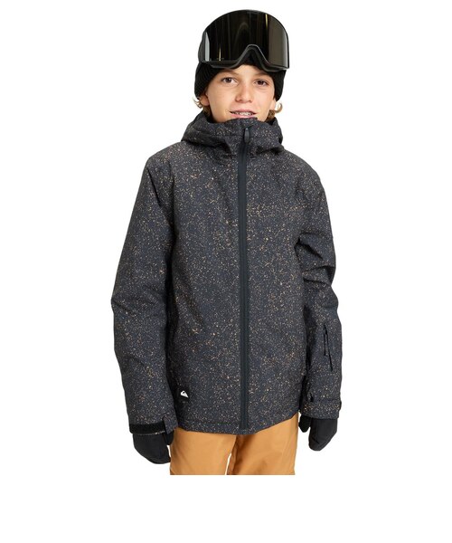 QUIKSILVER キッズ MISSION PRINTED YOUTH JK スノージャケット 【25