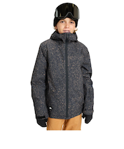 QUIKSILVER キッズ MISSION PRINTED YOUTH JK スノージャケット 【25-26SNOWモデル】