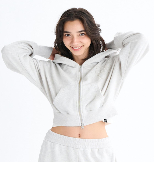 Roxy YOLO ZIP ウィメンズ ジップアップフーディ フード付きパーカ 長袖 <2025FW HEART WAVE>