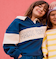 Roxy ICONIC WAVES キッズ 裏起毛 スウェット ラガーシャツ風トップス  <25FWグローバル展開アイテム>