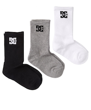 【DC ディーシー公式通販】ディーシー （DC SHOES）DC Shoes SPP DC CREW 3PK ソックス 靴下 メンズ