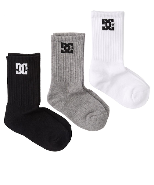 【DC ディーシー公式通販】ディーシー （DC SHOES）DC Shoes SPP DC CREW 3PK ソックス 靴下 メンズ