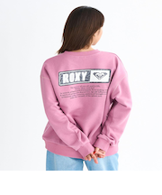 【ROXY ロキシー 公式通販】ロキシー（ROXY）Roxy SQUARE LOGO PULL OVER ウィメンズ スウェットトップス 速乾 長袖
