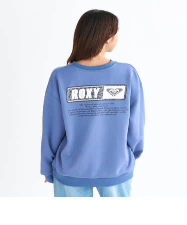 【ROXY ロキシー 公式通販】ロキシー(ROXY)Roxy SQUARE LOGO PULL OVER ウィメンズ スウェットトップス 速乾 長袖