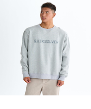Quiksilver DNA BIG CLICKER SWEAT CREW プルオーバー 裏起毛 メンズ