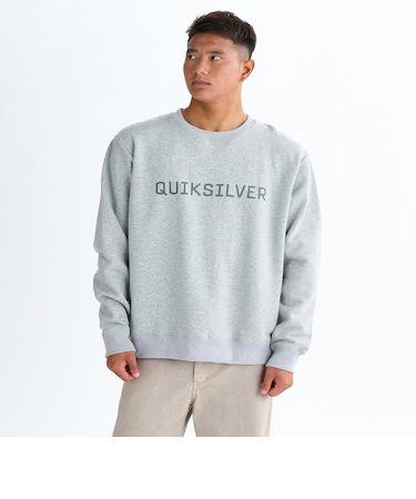 Quiksilver DNA BIG CLICKER SWEAT CREW プルオーバー 裏起毛 メンズ