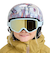 ROXY キッズ(5-8歳) MISSY スノーゴーグル 平面レンズ メッシュフィルター付き 【25-26SNOWモデル】
