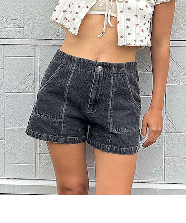 【OUTLET】Roxy FAVORITE ウィメンズ デニムショートパンツ <2025 RETRO SURF COLLECTION>