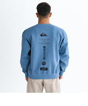 Quiksilver BW VERTICAL LOGO SWEAT CREW プルオーバー メンズ