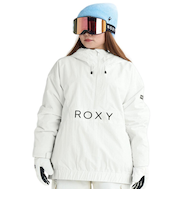 ROXY ウィメンズ ALPHA ANORAK JK スノージャケット リラックスフィット 裾幅調節コード付き【25-26SNOWモデル】