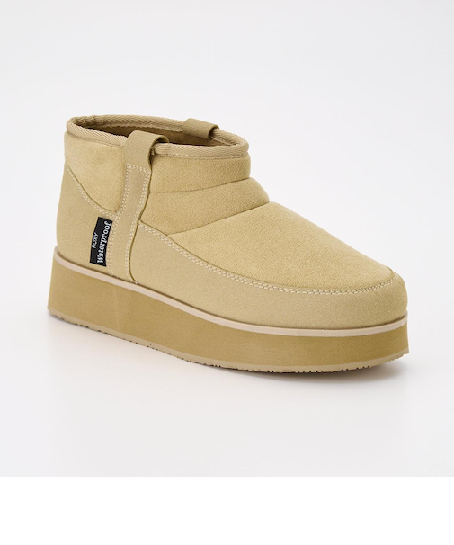 Roxy MONARCH GROVE SUPER SHORT ウィメンズ 厚底ショートブーツ スエード 撥水加工<2025FW HEART WAVE>