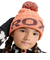 ROXY キッズ EFFIE GIRL BEANIE ビーニー ROXYジャガードロゴ ポンポン 【25-26SNOWモデル】