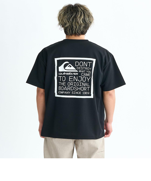 Quiksilver DISTORTED BOX ST Tシャツ メンズ