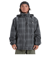 QUIKSILVER メンズ LIVE WIRE JK スノージャケット 【25-26SNOWモデル】