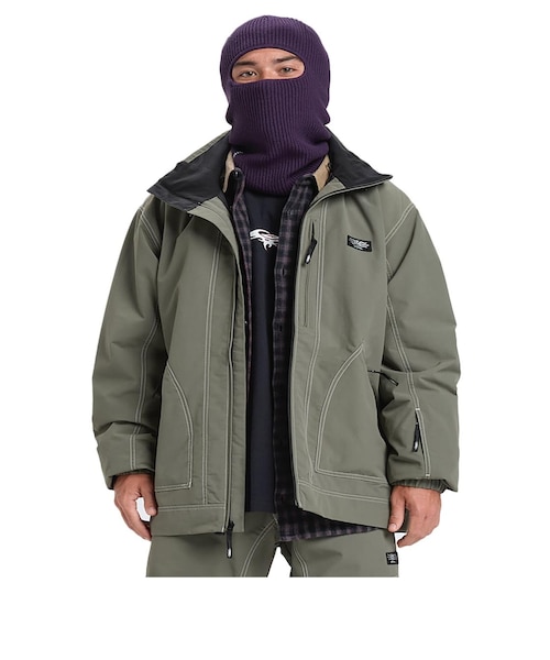 QUIKSILVER メンズ LIVE WIRE JK スノージャケット 【25-26SNOWモデル