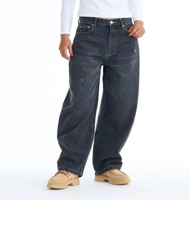 【ROXY ロキシー 公式通販】ロキシー(ROXY)Roxy MOOD ウィメンズ デニム ロングパンツ <2025FW HEART WAVE>