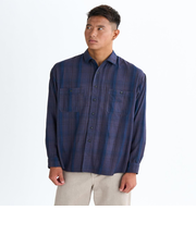 Quiksilver QS GARMENT DYE SHIRT シャツ メンズ