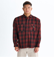 Quiksilver QS GARMENT DYE SHIRT シャツ メンズ