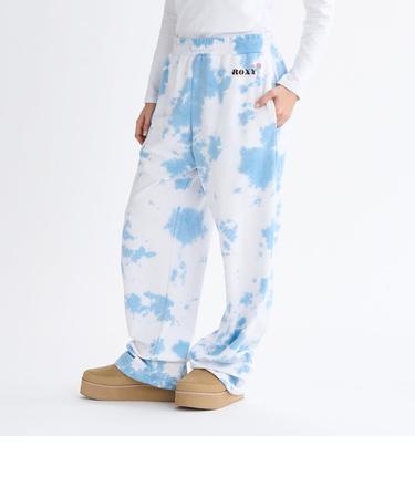 【ROXY ロキシー 公式通販】ロキシー（ROXY）Roxy SUN AND SURF PANTS ウィメンズ スウェット ロングパンツ タイダイ染め