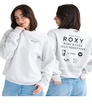 【ROXY ロキシー 公式通販】ロキシー（ROXY）Roxy HISTORICAL LOGO PULL OVER ウィメンズ スウェットトップス 長袖
