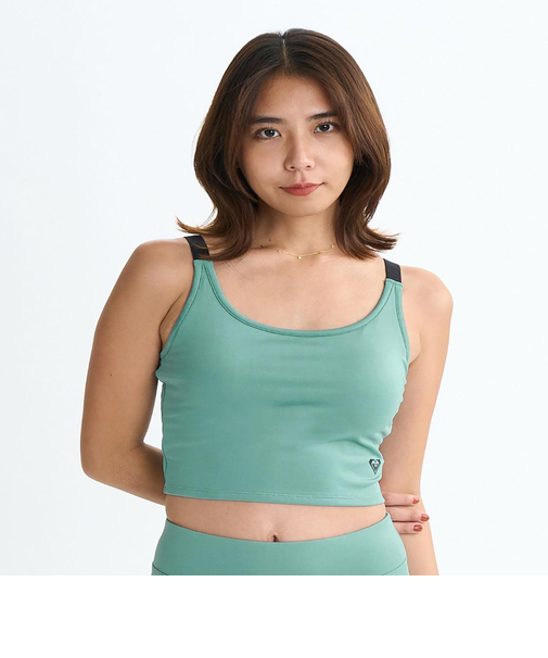 Roxy Fitness MY 1ST ROXY BRA ウィメンズ フィットネス 水陸両用ブラトップ 速乾・UVカット<2025FW MT 1ST ROXY>