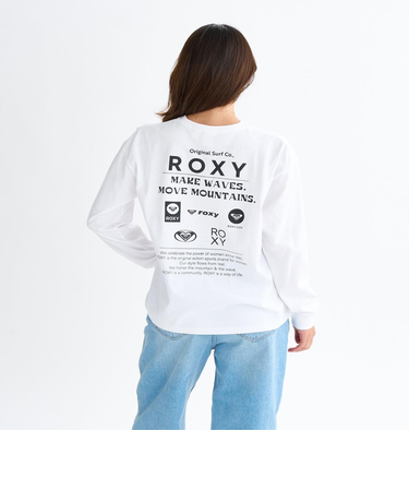 【ROXY ロキシー 公式通販】ロキシー（ROXY）Roxy HISTORICAL LOGO L/S TEE ウィメンズ 長袖Tシャツ