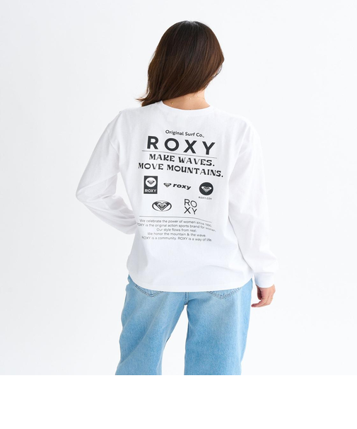 【ROXY ロキシー 公式通販】ロキシー（ROXY）Roxy HISTORICAL LOGO L/S TEE ウィメンズ 長袖Tシャツ