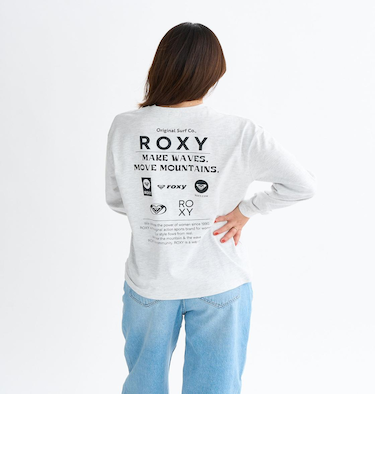 【ROXY ロキシー 公式通販】ロキシー（ROXY）Roxy HISTORICAL LOGO L/S TEE ウィメンズ 長袖Tシャツ