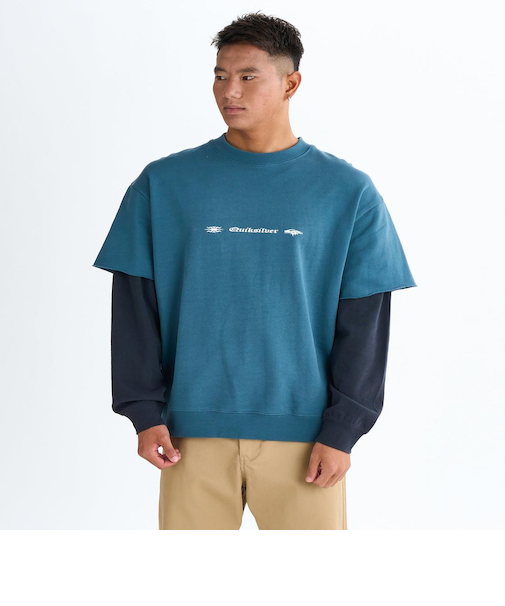 Quiksilver OPENBAR CREW プルオーバー メンズ