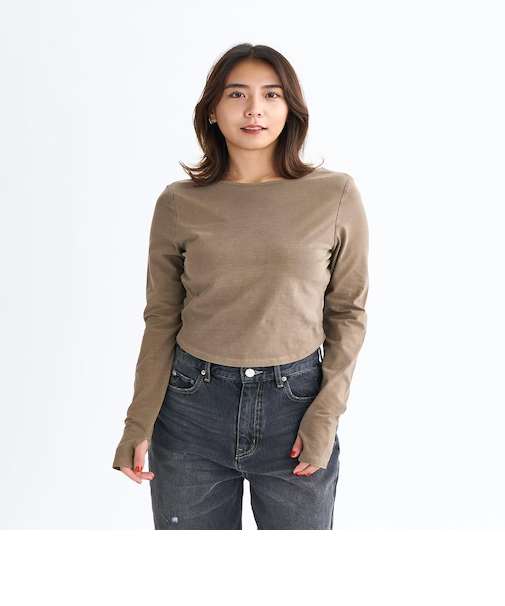 Roxy IRREGULAR ウィメンズ 長袖Tシャツ <2025FW WHAT'S IN YOUR HEART?>