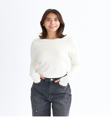 Roxy IRREGULAR ウィメンズ 長袖Tシャツ <2025FW WHAT'S IN YOUR HEART?>